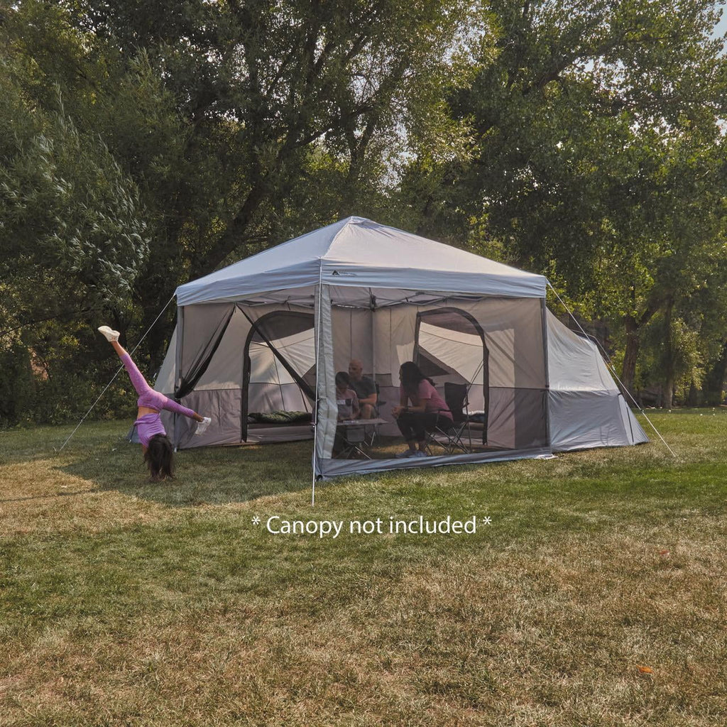 Ozark Trail 8-Person Connect Tent Accessory with Screen Porch for 10 ft x 10 ft Straight-Leg Canopy