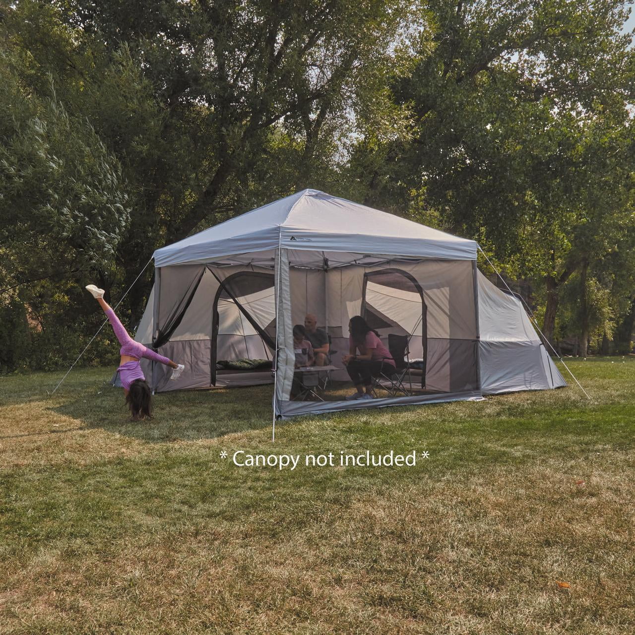 Ozark Trail 8-Person Connect Tent Accessory with Screen Porch for 10 ft x 10 ft Straight-Leg Canopy