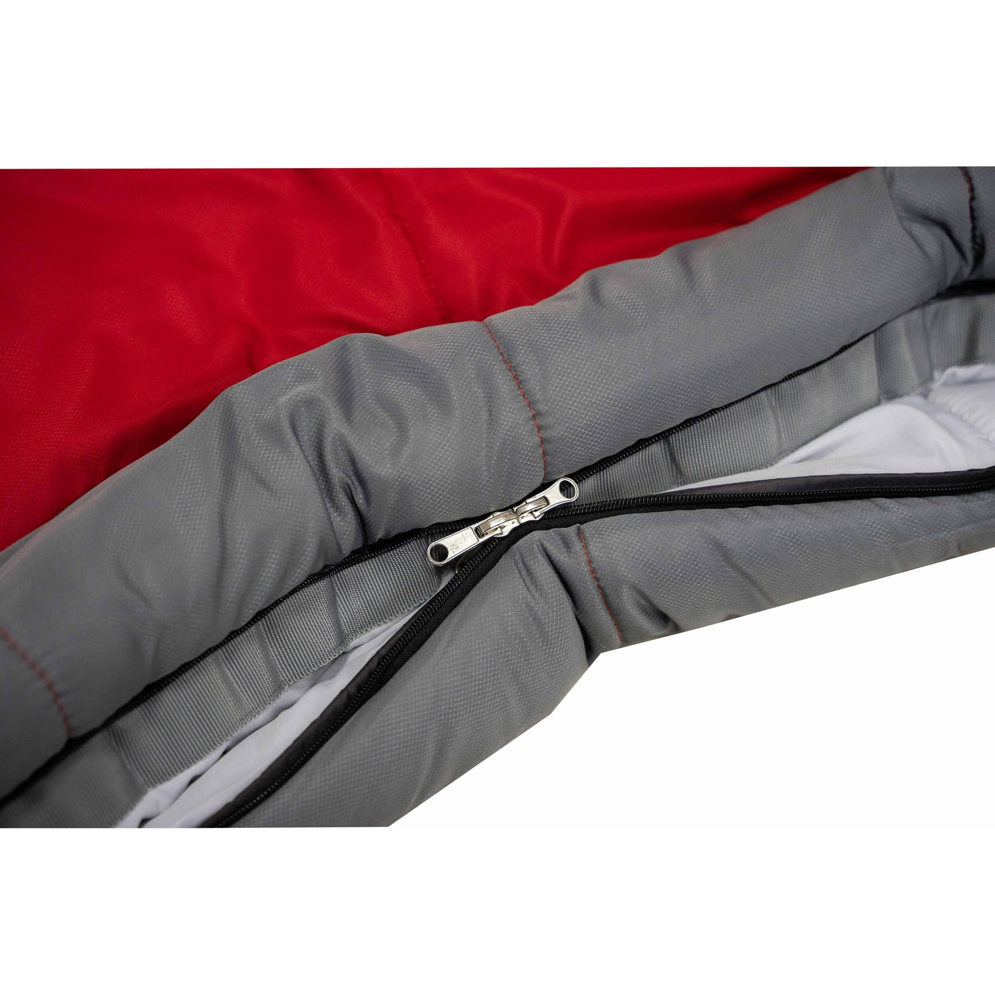 Ozark Trail 10-Degree Cold Weather Mummy Sleeping Bag, Red, 85 in x 33 in
