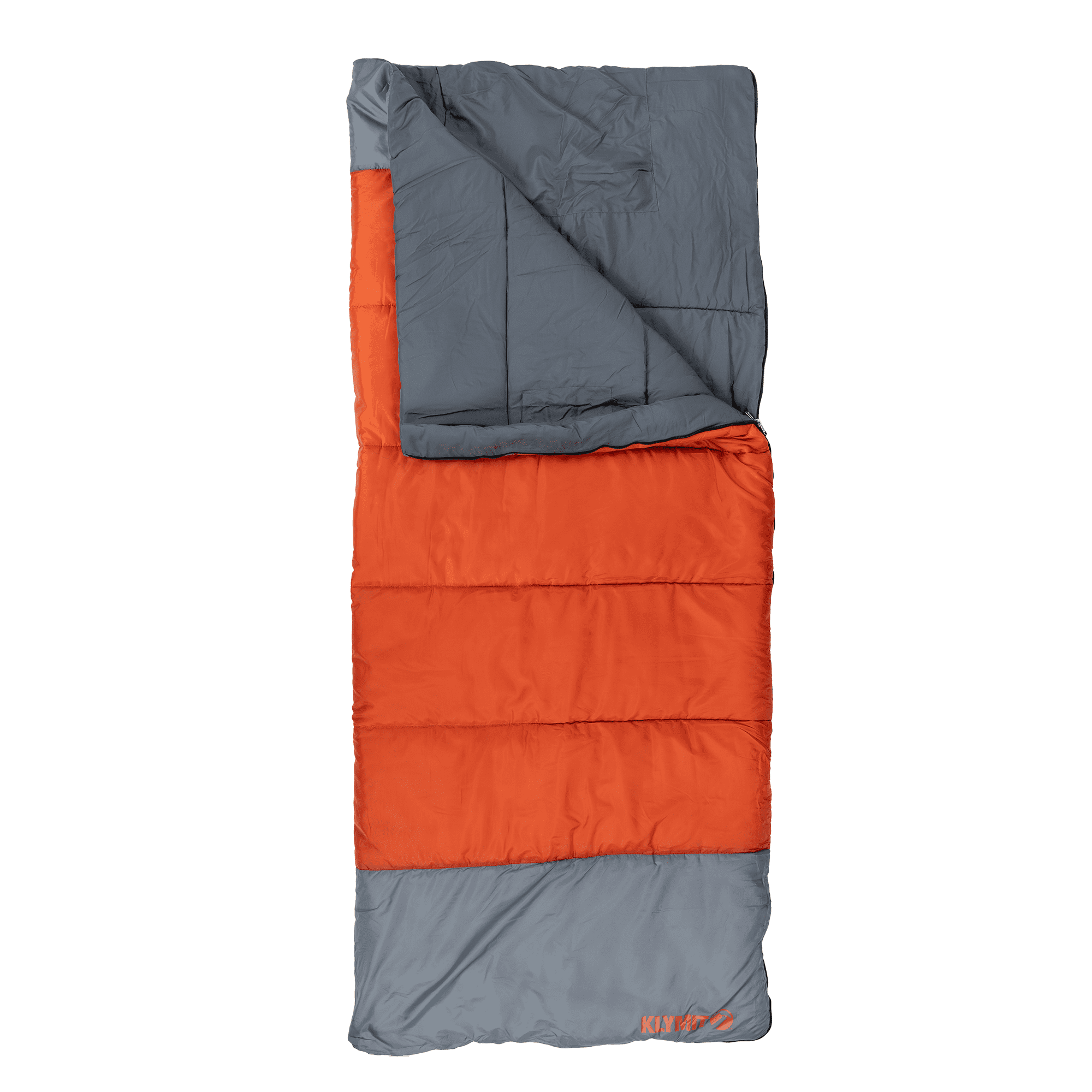 Klymit Bozeman 35 Degree Lightweight Adult Sleeping Bag, 3-Season Warmth for Camping, Backpacking, and Travel