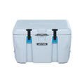 Lifetime 55qt Bear-Resistant Camping Cooler, Premium High Performance, Ice Retention, Hard Cooler, 60 Can Capacity, Light Gray