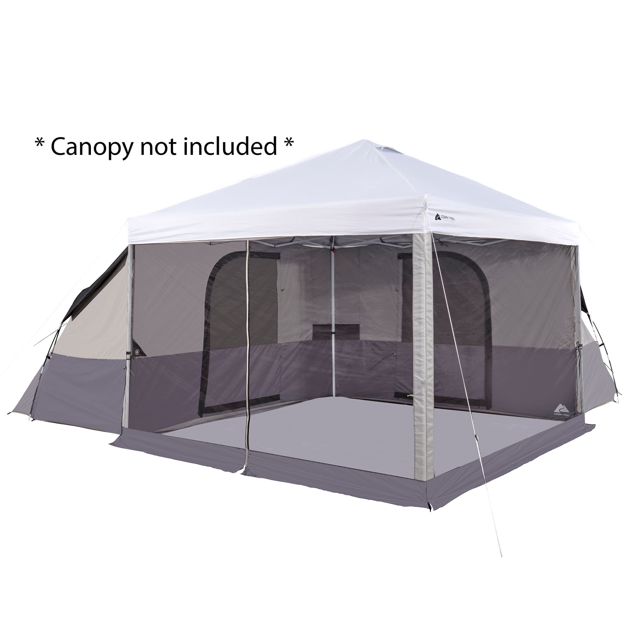 Ozark Trail 8-Person Connect Tent Accessory with Screen Porch for 10 ft x 10 ft Straight-Leg Canopy